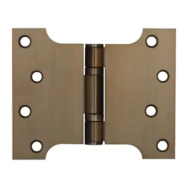 Click Here To Enlarge This Photo Of J9459AB Frelan Hardware Jedo Parliament Ball Bearing Hinges 102mm x 127mm x 3mm Antique Brass &lpar;G201 Stainless Steel&rpar;