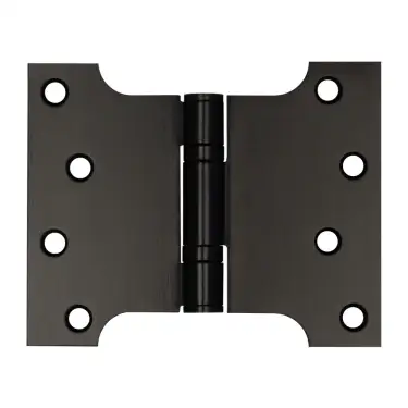 Click Here To Enlarge This Photo Of J9459MB Frelan Hardware Jedo Parliament Ball Bearing Hinges 102mm x 127mm x 3mm Matt Black &lpar;G201 Stainless Steel&rpar;