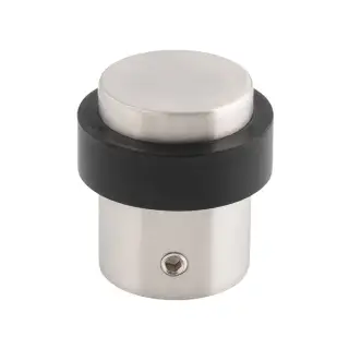 DSF1030SSS&sol;AT - Carlisle Brass Eurospec Floor Mounted Anti-Tamper Pedestal Door Stop - Satin Stainless Steel