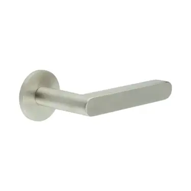 Click Here To Enlarge This Photo Of CR-101A2SSS Frelan Hardware CRES Unsprung &lpar;Round Rose&rpar; Door Handle Satin Stainless Steel &lpar;SS316&rpar;
