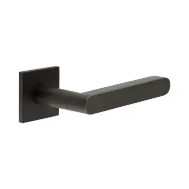 Click Here To Enlarge This Photo Of CR-101B1DB Frelan Hardware CRES Sprung &lpar;Square Rose&rpar; Door Handle Dark Bronze &lpar;SS316&rpar;