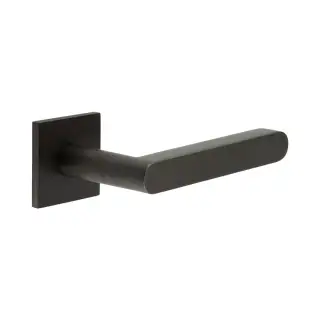 CR-101B1DB Frelan Hardware CRES Sprung &lpar;Square Rose&rpar; Door Handle Dark Bronze &lpar;SS316&rpar;