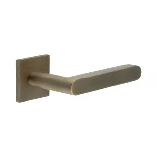 CR-101B3AB Frelan Hardware CRES Fixed Dead &lpar;Square Rose&rpar; Door Handle Antique Brass &lpar;SS316&rpar;