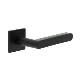 CR-101B3MB Frelan Hardware CRES Fixed Dead &lpar;Square Rose&rpar; Door Handle Black &lpar;SS316&rpar;