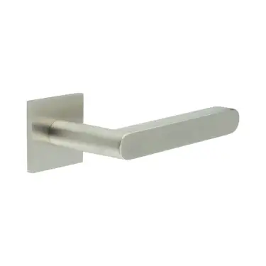Click Here To Enlarge This Photo Of CR-101B3SSS Frelan Hardware CRES Fixed Dead &lpar;Square Rose&rpar; Door Handle Satin Stainless Steel &lpar;SS316&rpar;