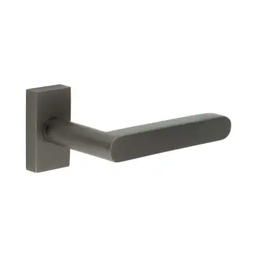 Click Here To Enlarge This Photo Of CR-101D4DB Frelan Hardware CRES Multi Point Rectangular Rose Door Handle Dark Bronze &lpar;SS316&rpar;