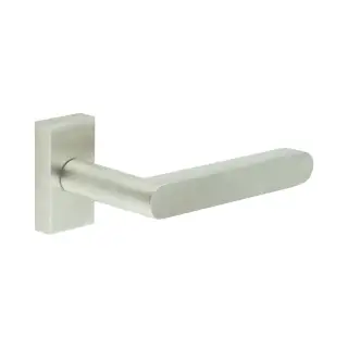 CR-101D4SSS Frelan Hardware CRES Multi Point Rectangular Rose Door Handle Satin Stainless Steel &lpar;SS316&rpar;