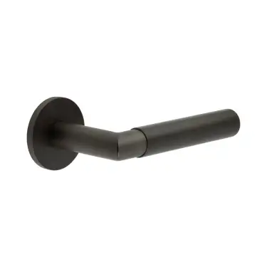 Click Here To Enlarge This Photo Of CR-102A3DB Frelan Hardware CRES Fixed Dead &lpar;Round Rose&rpar; Door Handle Dark Bronze &lpar;SS316&rpar;