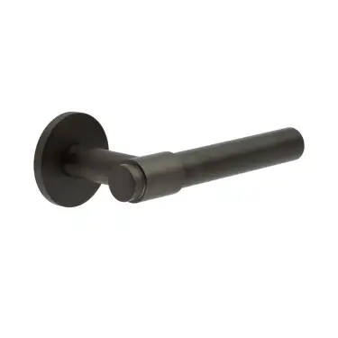 Click Here To Enlarge This Photo Of CR-103A1DB Frelan Hardware CRES Sprung &lpar;Round Rose&rpar; Door Handle Dark Bronze &lpar;SS316&rpar;