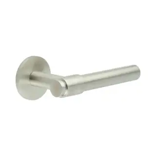 CR-103A3SSS Frelan Hardware CRES Fixed Dead &lpar;Round Rose&rpar; Door Handle Satin Stainless Steel &lpar;SS316&rpar;