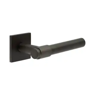 CR-103B1DB Frelan Hardware CRES Sprung &lpar;Square Rose&rpar; Door Handle Dark Bronze &lpar;SS316&rpar;
