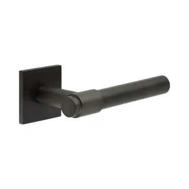 Click Here To Enlarge This Photo Of CR-103B2DB Frelan Hardware CRES Unsprung &lpar;Square Rose&rpar; Door Handle Dark Bronze &lpar;SS316&rpar;