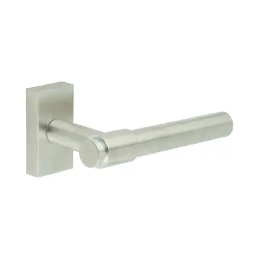 Click Here To Enlarge This Photo Of CR-103D4SSS Frelan Hardware CRES Multi Point Rectangular Rose Door Handle Satin Stainless Steel &lpar;SS316&rpar;
