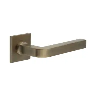 CR-104B3AB Frelan Hardware CRES Fixed Dead &lpar;Square Rose&rpar; Door Handle Antique Brass &lpar;SS316&rpar;