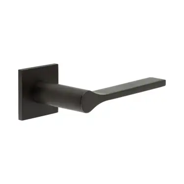 Click Here To Enlarge This Photo Of CR-105B3DB Frelan Hardware CRES Fixed Dead &lpar;Square Rose&rpar; Door Handle Dark Bronze &lpar;SS316&rpar;