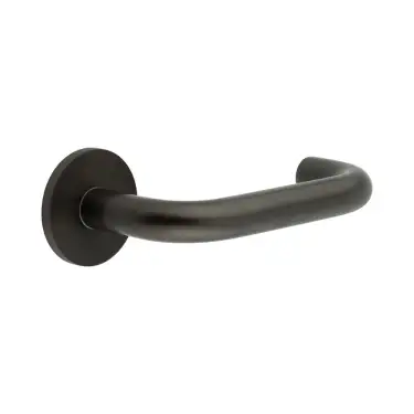 Click Here To Enlarge This Photo Of CR-106A1DB Frelan Hardware CRES Sprung &lpar;Round Rose&rpar; Door Handle Dark Bronze &lpar;SS316&rpar;