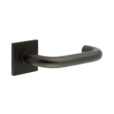 Click Here To Enlarge This Photo Of CR-106B1DB Frelan Hardware CRES Sprung &lpar;Square Rose&rpar; Door Handle Dark Bronze &lpar;SS316&rpar;