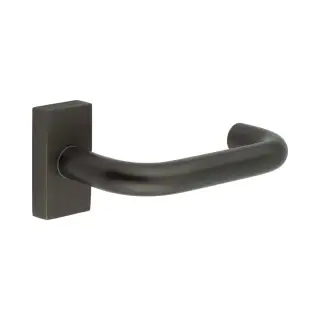 CR-106D4DB Frelan Hardware CRES Multi Point Rectangular Rose Door Handle Dark Bronze &lpar;SS316&rpar;