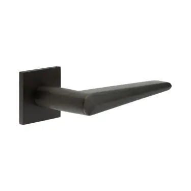 Click Here To Enlarge This Photo Of CR-107B1DB Frelan Hardware CRES Sprung &lpar;Square Rose&rpar; Door Handle Dark Bronze &lpar;SS316&rpar;