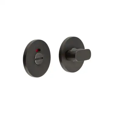 Click Here To Enlarge This Photo Of CR-801AJ7DB Frelan Hardware CRES Thumb Turn & Release &lpar;Round Rose&rpar; with Indicator Dark Bronze &lpar;SS316&rpar;