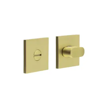 Click Here To Enlarge This Photo Of CR-801B7SB Frelan Hardware CRES Thumb Turn & Release &lpar;Square Rose&rpar; Satin Brass &lpar;SS316&rpar;