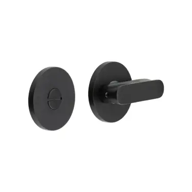 Click Here To Enlarge This Photo Of CR-803A7MB Frelan Hardware CRES Thumb Turn & Release &lpar;Round Rose&rpar; Black &lpar;SS316&rpar;