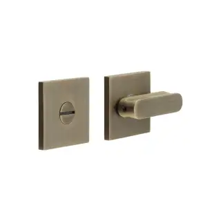 CR-803B7AB Frelan Hardware CRES Thumb Turn & Release &lpar;Square Rose&rpar; Antique Brass &lpar;SS316&rpar;