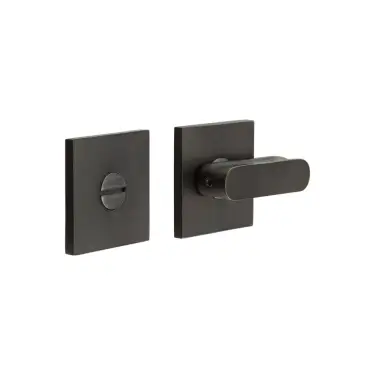 Click Here To Enlarge This Photo Of CR-803B7DB Frelan Hardware CRES Thumb Turn & Release &lpar;Square Rose&rpar; Dark Bronze &lpar;SS316&rpar;