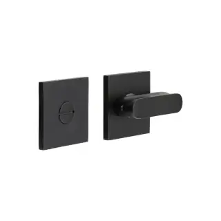 CR-803B7MB Frelan Hardware CRES Thumb Turn & Release &lpar;Square Rose&rpar; Black &lpar;SS316&rpar;