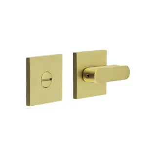 CR-803B7SB Frelan Hardware CRES Thumb Turn & Release &lpar;Square Rose&rpar; Satin Brass &lpar;SS316&rpar;
