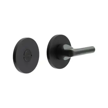 Click Here To Enlarge This Photo Of CR-804A7MB Frelan Hardware CRES DDA Thumb Turn & Release &lpar;Round Rose&rpar; Black &lpar;SS316&rpar;