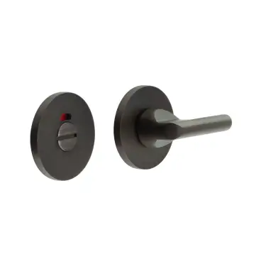 Click Here To Enlarge This Photo Of CR-804AJ7DB Frelan Hardware CRES DDA Thumb Turn & Release &lpar;Round Rose&rpar; with Indicator Dark Bronze &lpar;SS316&rpar;