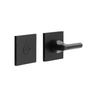 CR-804B7MB Frelan Hardware CRES DDA Thumb Turn & Release &lpar;Square Rose&rpar; Black &lpar;SS316&rpar;