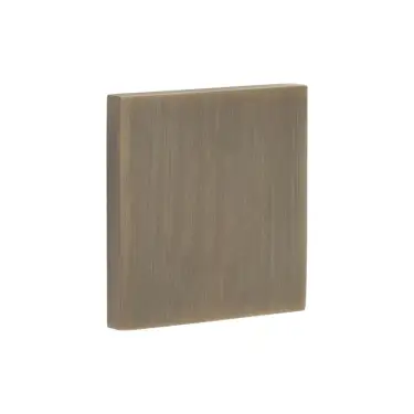 Click Here To Enlarge This Photo Of CR-O10AB Frelan Hardware CRES Blank &lpar;Square Rose&rpar; Escutcheon Cover Antique Brass &lpar;SS316&rpar;