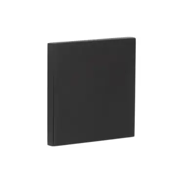 Click Here To Enlarge This Photo Of CR-O10MB Frelan Hardware CRES Blank &lpar;Square Rose&rpar; Escutcheon Cover Black &lpar;SS316&rpar;