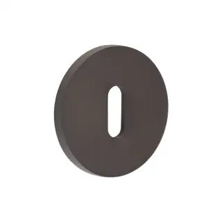 CR-R10DB Frelan Hardware CRES Standard Keyway &lpar;Round Rose&rpar; Escutcheon Dark Bronze &lpar;SS316&rpar;