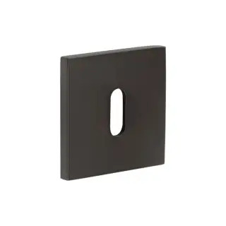 CR-T10DB Frelan Hardware CRES Standard Keyway &lpar;Square Rose&rpar; Escutcheon Dark Bronze &lpar;SS316&rpar;