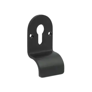 CRES1601MB Frelan Hardware CRES &lpar;Face Fixed&rpar; Euro Profile Cylinder Pull Black &lpar;SS316&rpar;