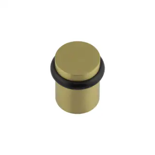 CRES2001SB Frelan Hardware CRES Floor Door Stop Satin Brass &lpar;SS316&rpar;