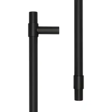 Click Here To Enlarge This Photo Of CRES3001MB Frelan Hardware CRES 425mm &lpar;Bolt Through&rpar; T-Bar Pull Handle Black &lpar;SS316&rpar;