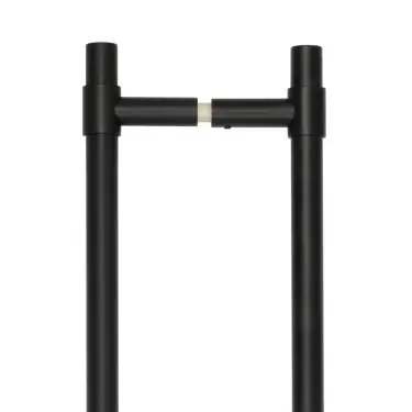 Click Here To Enlarge This Photo Of CRES3001MBB2B Frelan Hardware CRES 425mm &lpar;Back to Back&rpar; T-Bar Pull Handles Black &lpar;SS316&rpar;