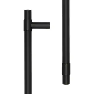 CRES3001MBFF Frelan Hardware CRES 425mm &lpar;Face Fix&rpar; T-Bar Pull Handle Black &lpar;SS316&rpar;
