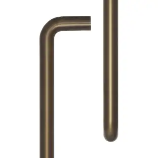CRES3002ABFF Frelan Hardware CRES 425mm &lpar;Face Fix&rpar; D Shape Pull Handle Antique Brass &lpar;SS316&rpar;