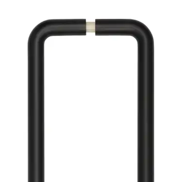 Click Here To Enlarge This Photo Of CRES3002MBB2B Frelan Hardware CRES 425mm &lpar;Back to Back&rpar; D Shape Pull Handles Black &lpar;SS316&rpar;