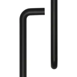 CRES3002MBFF Frelan Hardware CRES 425mm &lpar;Face Fix&rpar; D Shape Pull Handle Black &lpar;SS316&rpar;