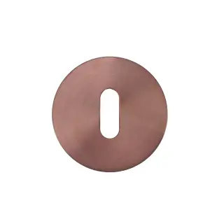 RT002-SLIM-PVDBZ - Zoo Hardware Rosso Tecnica Slim 4mm Standard Profile Escutcheons &lpar;Pair&rpar; - PVD Satin Bronze