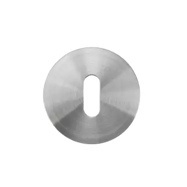 Click Here To Enlarge This Photo Of RT002-SLIM-SSS - Zoo Hardware Rosso Tecnica Slim 4mm Standard Profile Escutcheons &lpar;Pair&rpar; -Satin St&period; Steel