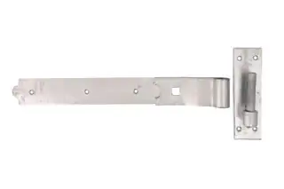 Eclipse 93924 Galvanised Hook and Band Set &lpar;Cranked&rpar; 450mm