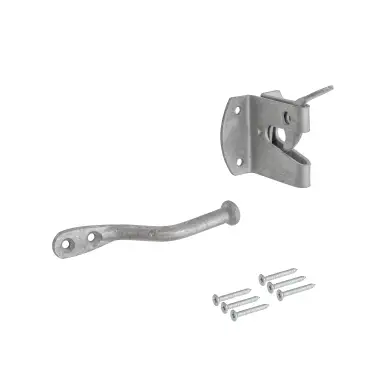 Click Here To Enlarge This Photo Of Eclipse J93226 Galvanised Auto Gate Latch Set &lpar;Heavy Duty&rpar; 51mm with Fixings