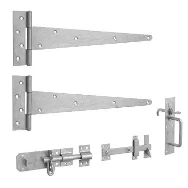 Click Here To Enlarge This Photo Of Eclipse 93755 Galvanised Heavy Duty Suffolk Gate Kit